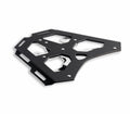 Rear aluminium luggage rack.