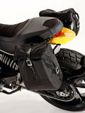 Classic side panniers.