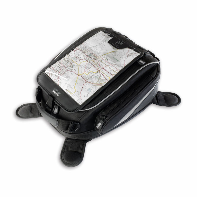 Magnetic tank bag.