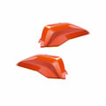 Cover for plastic side panniers.