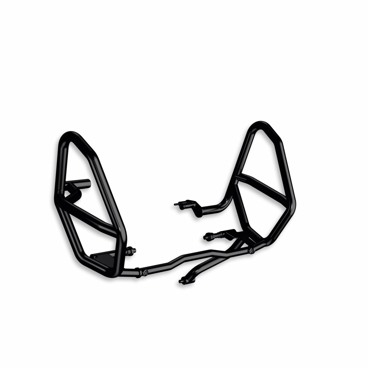 Engine cover in steel tubes. - ENGINE GUARD BLACK