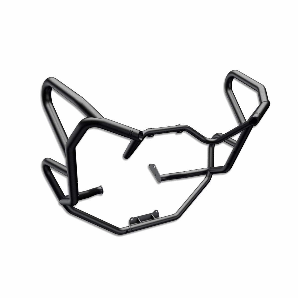 Engine cover in steel tubes. - SET PROTEZIONI LATERALI NERO