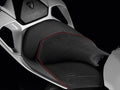 Rider raised seat.