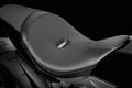 Wide rider seat.
