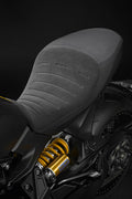 Lowered seat.