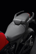 Lowered seat.