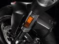 Carbon front mudguard.