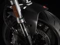 Carbon front mudguard.