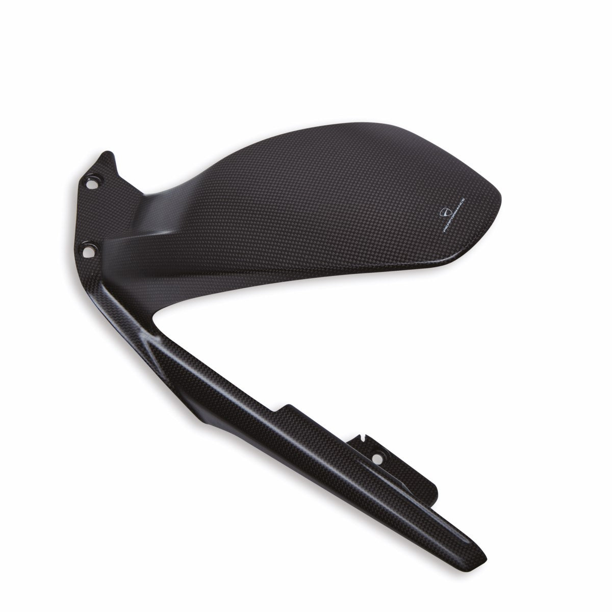Carbon rear mudguard. - RACING EXHAUST CARBON REAR MUDGUARD SET
