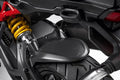 Carbon rear mudguard.