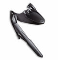 Carbon rear mudguard.