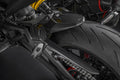 Carbon rear mudguard.