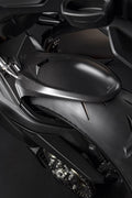 Carbon rear mudguard.