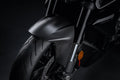 Carbon front mudguard.