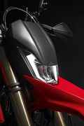 Carbon headlight fairing.