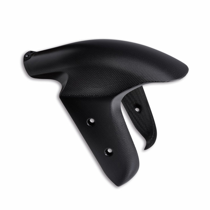 Carbon front mudguard.