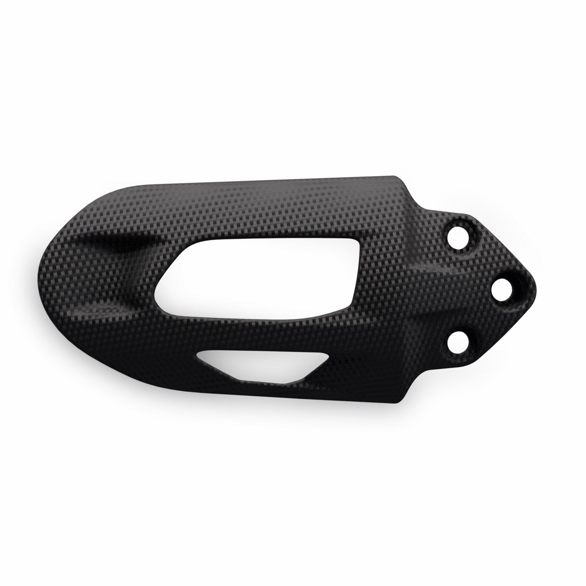Carbon cover for rear shock absorber. - COVER AMMO POST. OHLINS CF 2102