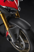 Carbon front mudguard.