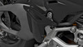 Carbon heel guard. 