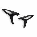 Carbon heel guard. 