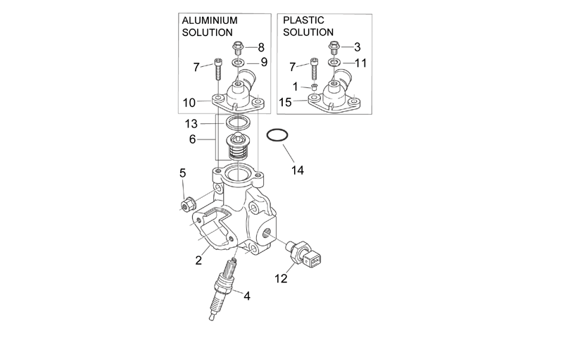 Spark plug NGK ZMR7AP