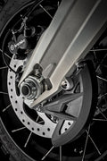 Rear brake disc guard.