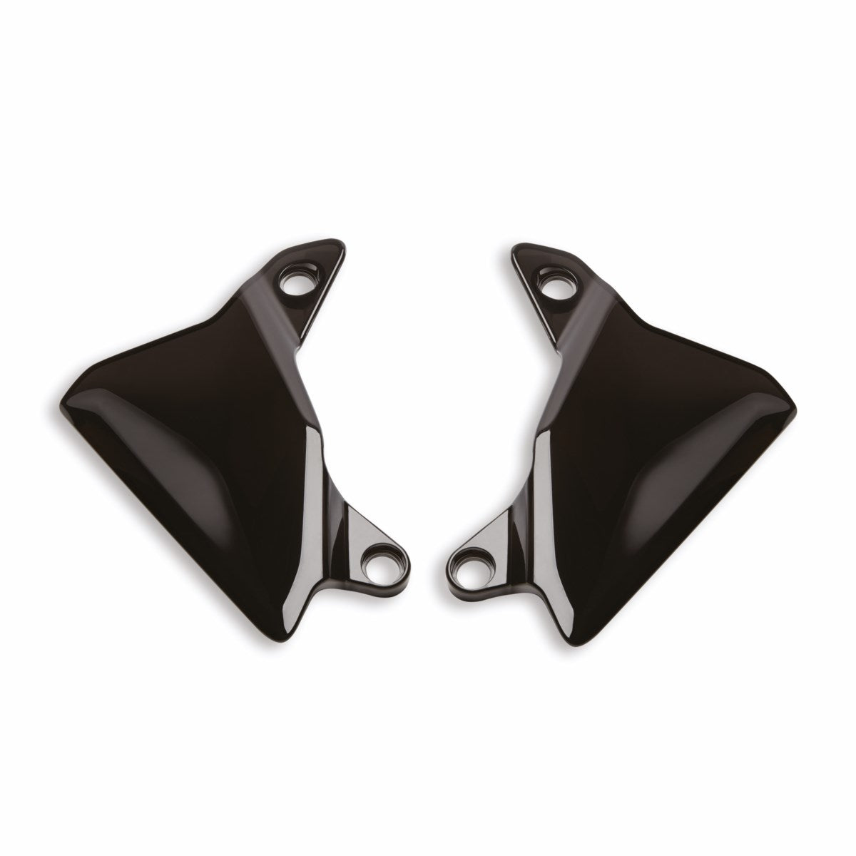 Smoke-tinted side deflectors. - SMOKE-TINTED DEFLECTOR KIT 1706