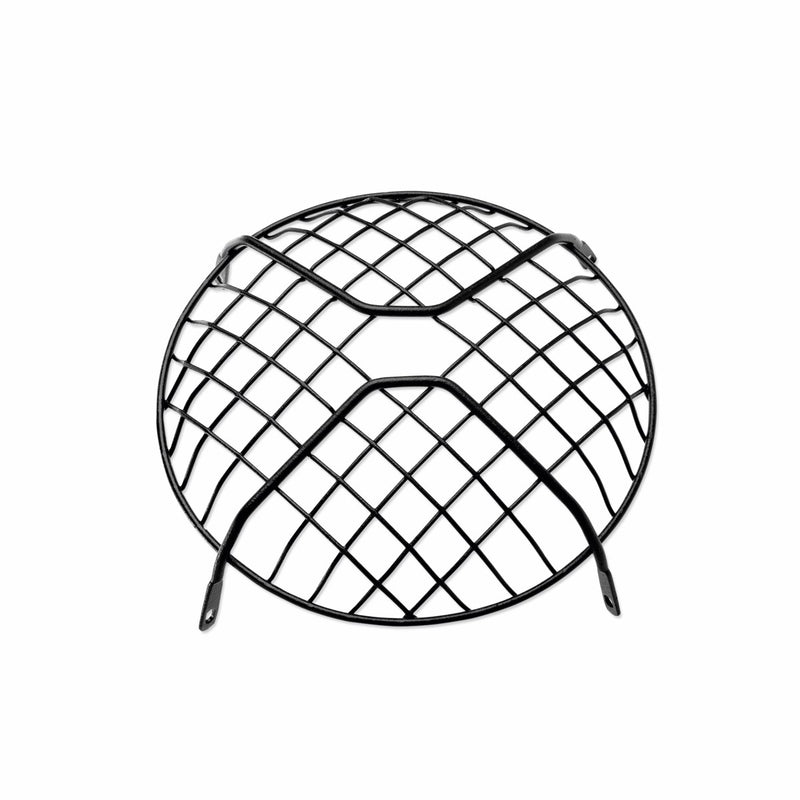 Headlight protection grille.