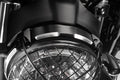 Billet aluminium headlight trim.