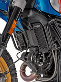 Aluminium protection grid for oil cooler.