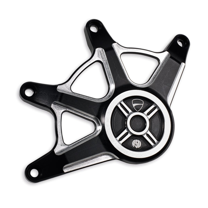 Billet aluminium clutch cover.