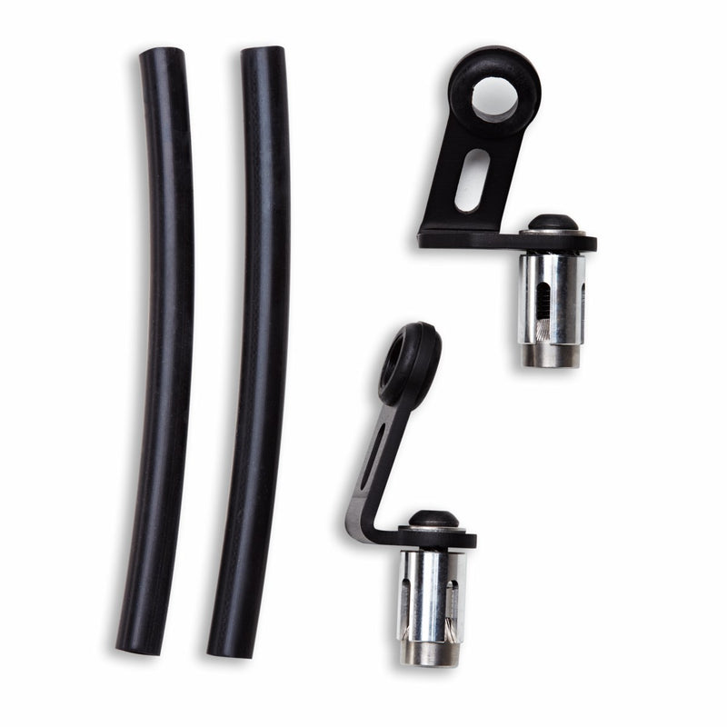 Pair of reservoir supports.