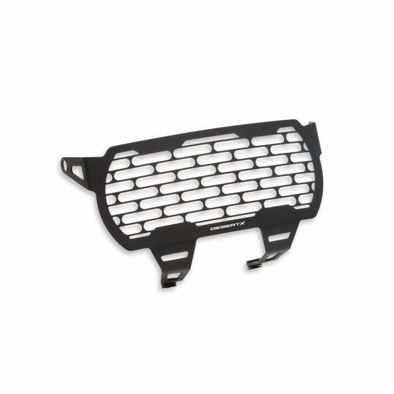 Headlight protection grille.