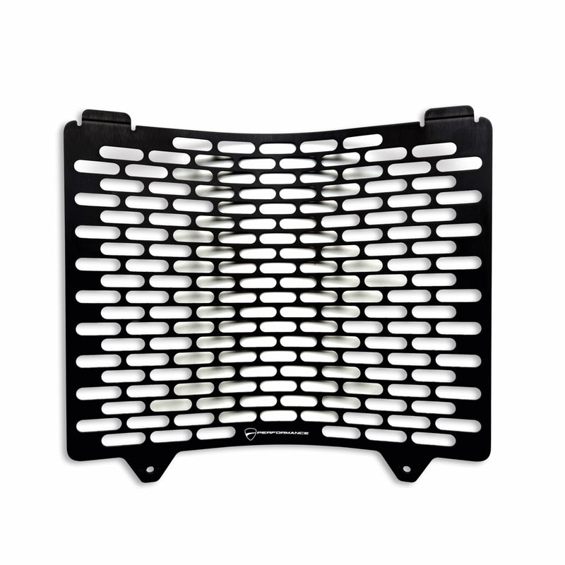Aluminium protection grid for water radiator.