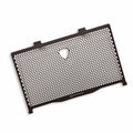 Aluminium protection grid for water radiator.