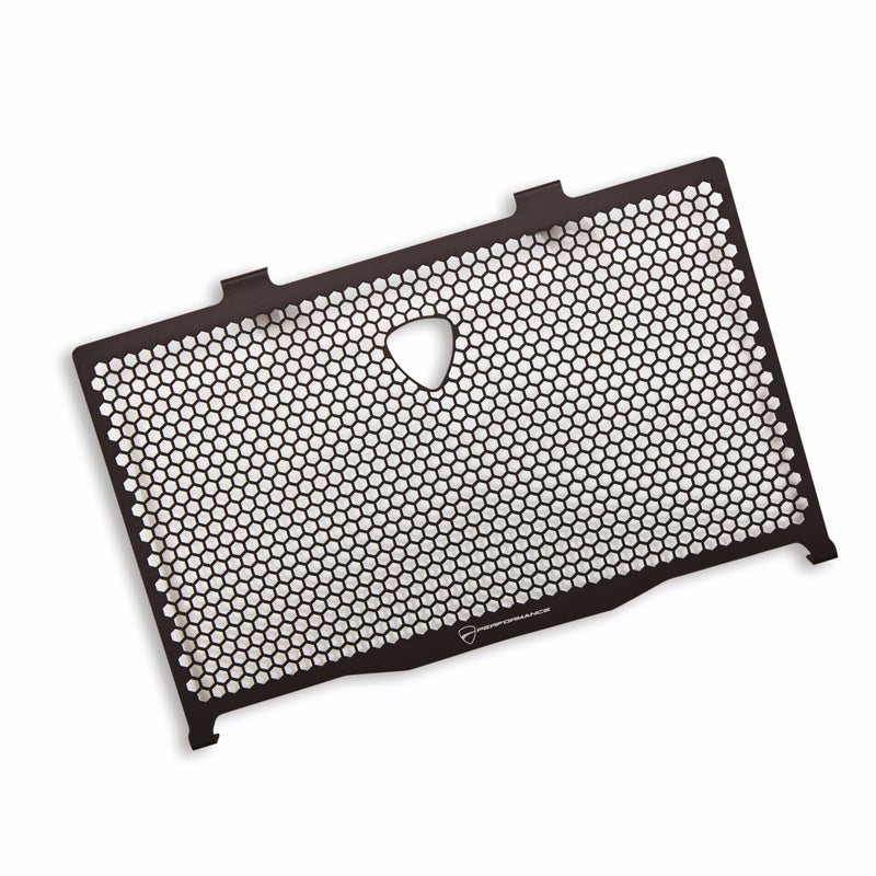 Aluminium protection grid for water radiator.