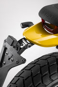 High number plate support.
