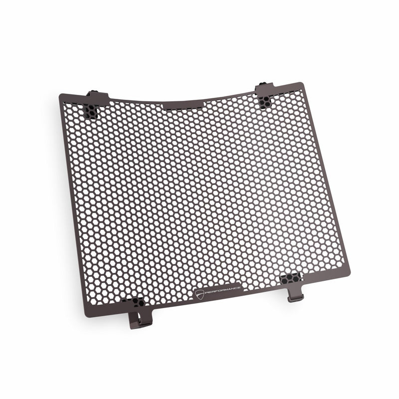 Aluminium protection grid for water radiator.