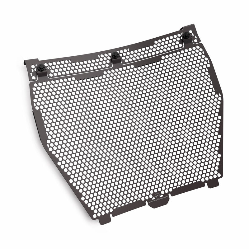 Aluminium protection grid for water radiator.