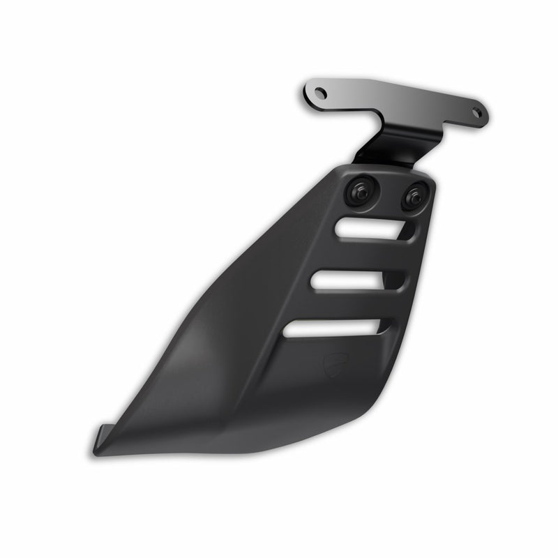 Belly pan protective plate.