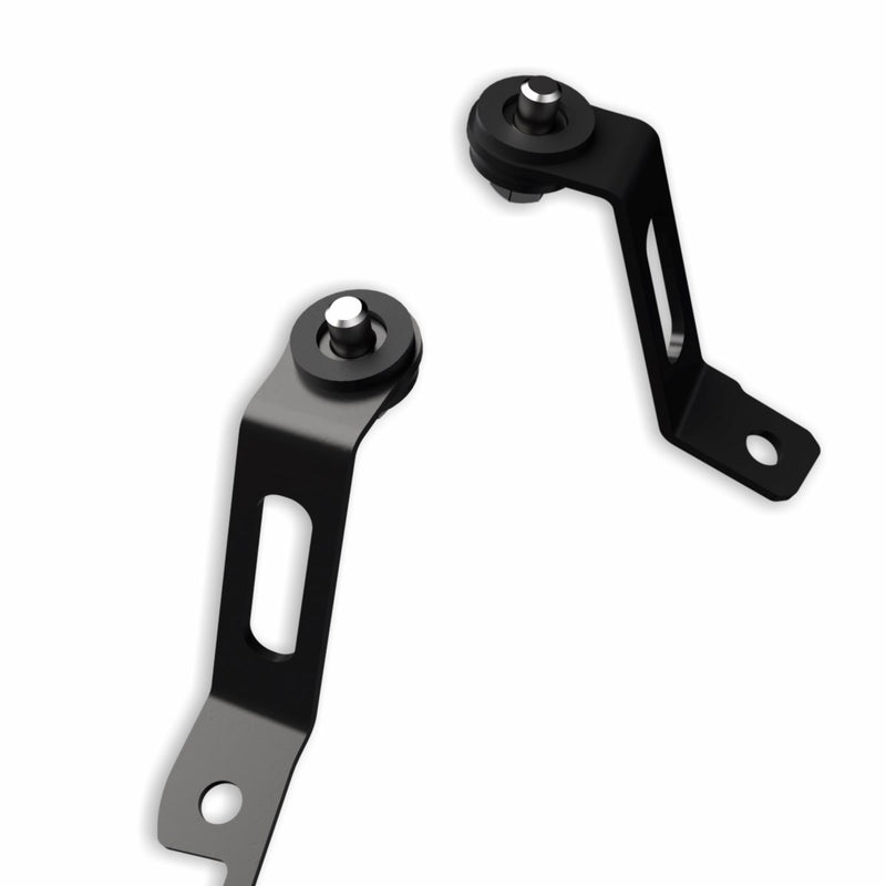 Pair of reservoir supports.