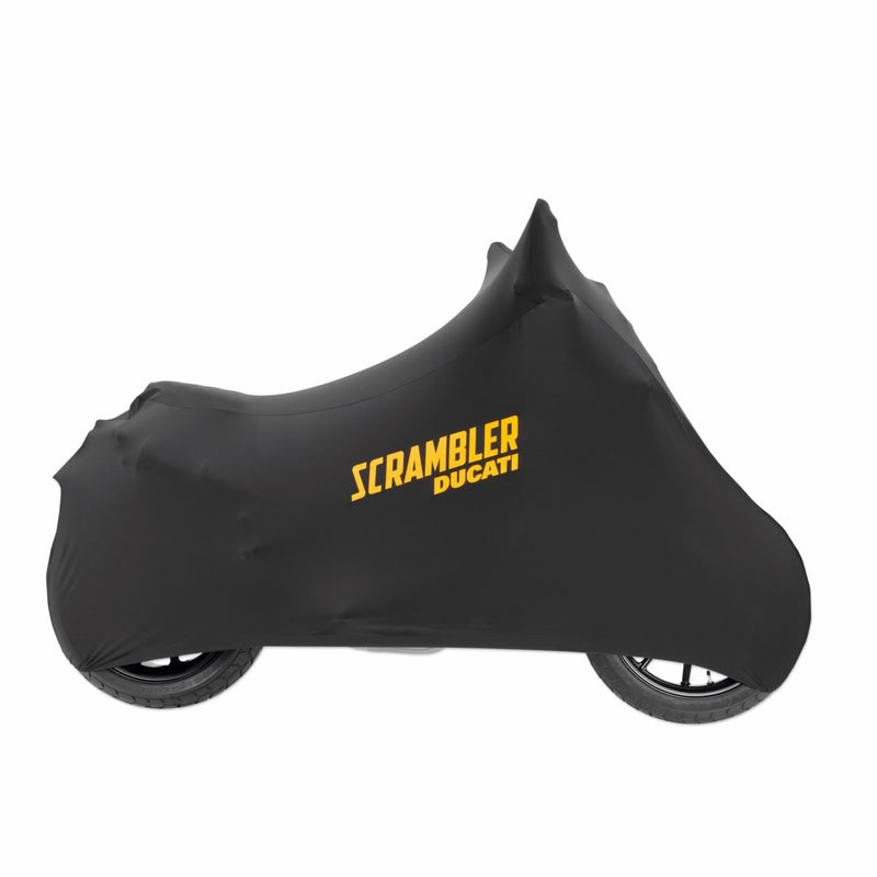 Scrambler indoor bike canvas.