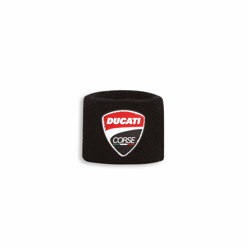 Brake fluid reservoir sock. - DUCATI CORSE BRAKE FLUID RESERVOIR CLAMP