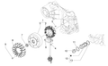 Cross head cylinder head screw M5x14