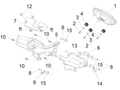Right instrument panel support