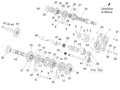 Primary gear shaft