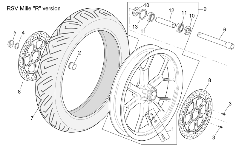 Tubeless tyre valve