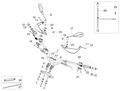 RH handlebar control set without DRL