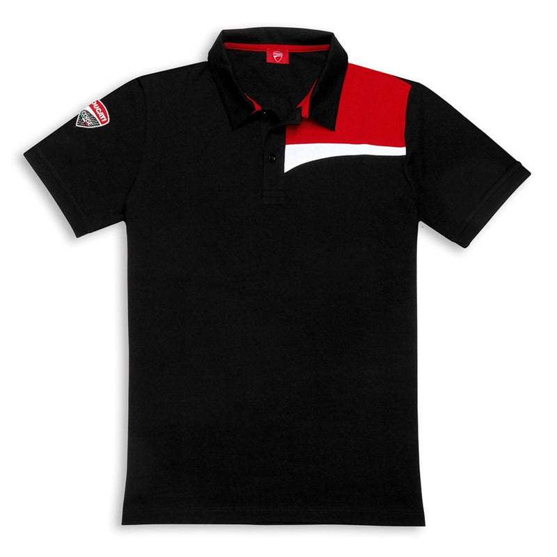 Short-sleeved polo shirt