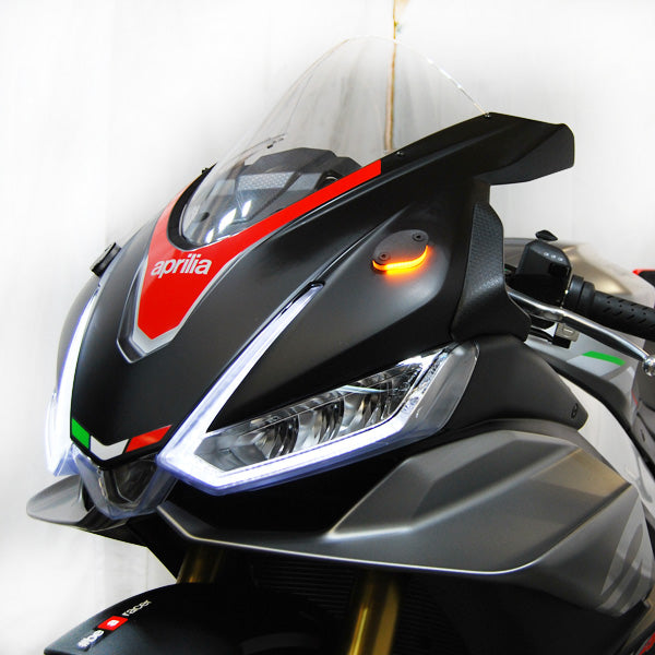 Aprilia RSV4 Mirror Block Off Turn Signals - RSV4-MBO-21